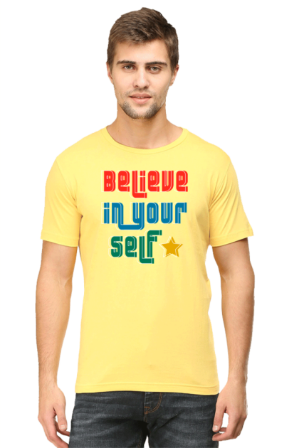 Men's "Believe In Yourself" Graphic T-shirt