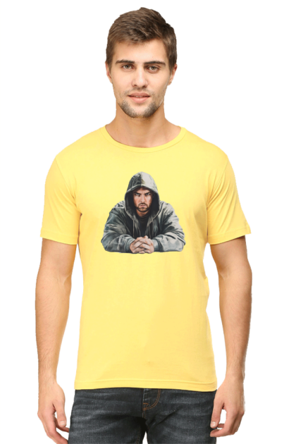 Men's Eminem Portrait Graphic T-shirt