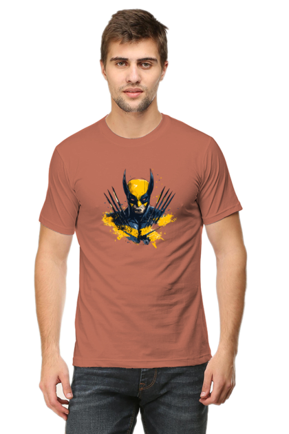 Men's Wolverine Comic Book Graphic T-shirt