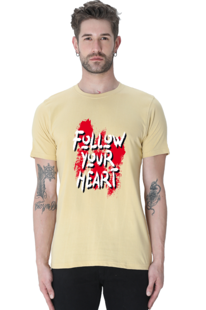 Men's "Follow Your Heart" Graphic T-shirt