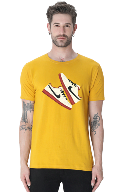 Men's Retro Sneakers Graphic T-shirt