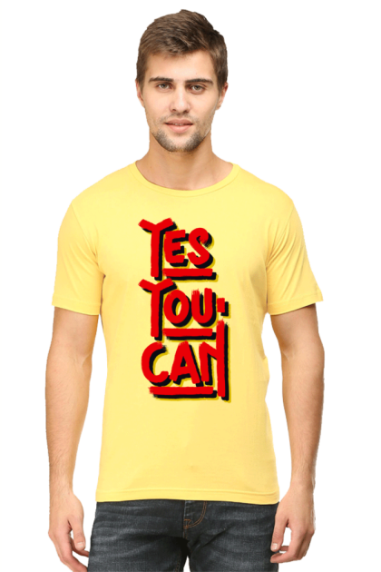 Men's "Yes You Can" Graphic T-shirt