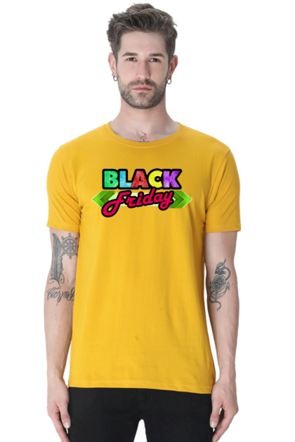 Men's "Black Friday" Retro Graphic T-shirt
