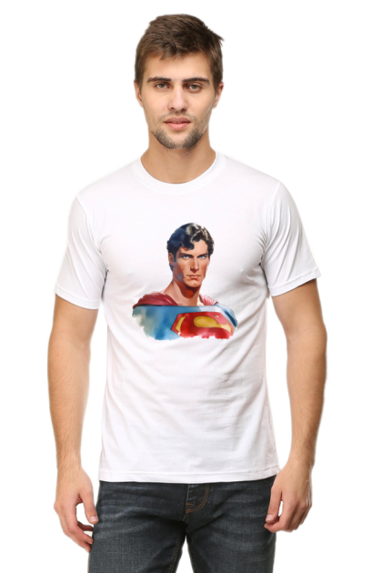 Men's Superman Portrait Graphic T-shirt