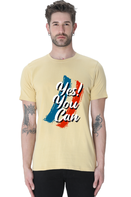 Men's "Yes! You Can" Graphic T-shirt