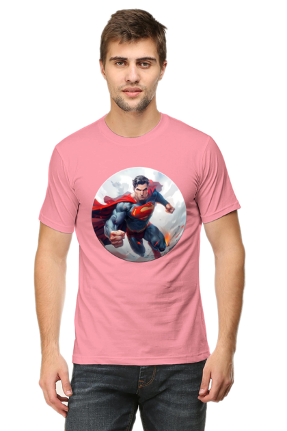 Men's Action Superman Graphic T-shirt