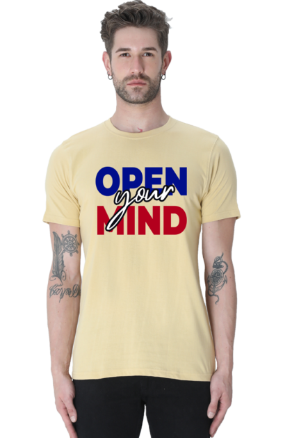 Men's "Open Your Mind" Graphic T-shirt