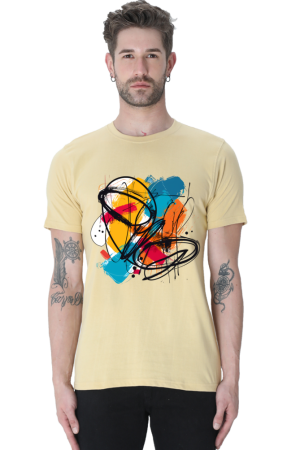 Colorful Abstract Pattern T-Shirt
