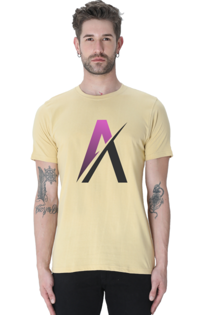 Men's Abstract Letter A Graphic T-shirt