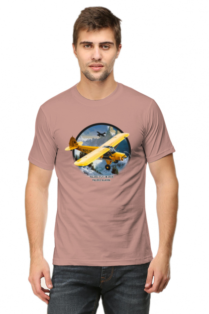 Men's Valdez Fly-In Alaska Airplane Graphic T-shirt