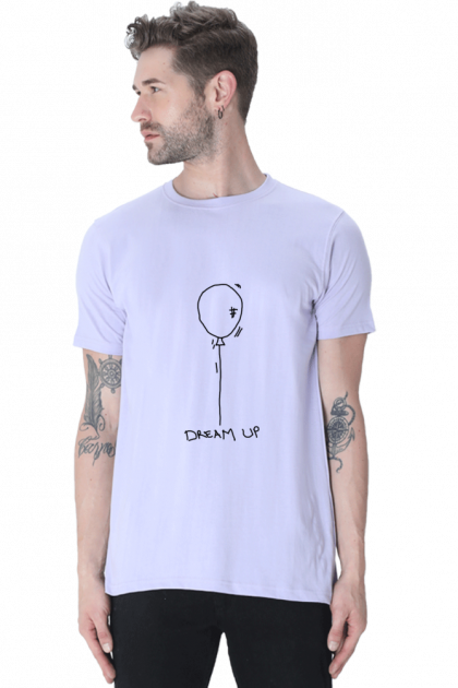 Men's "Dream Up" Balloon Crew Neck T-shirt