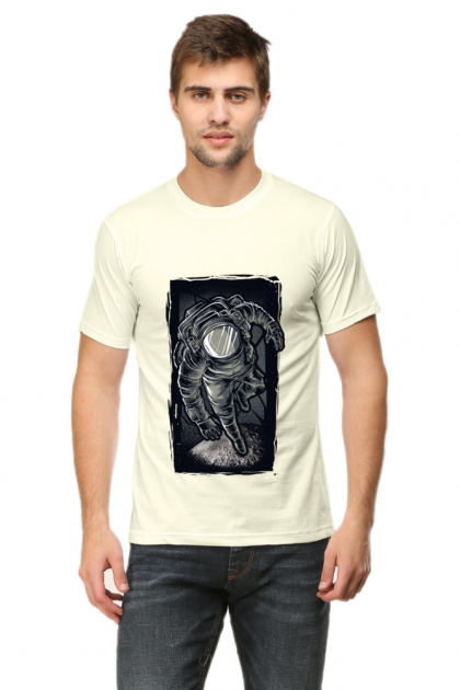 Men's Astronaut in Space Graphic T-shirt