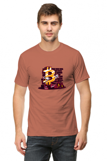 Men's Bitcoin Crypto Enthusiast T-shirt