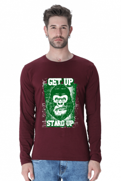 Men's Gorilla "Get Up Stand Up" T-shirt