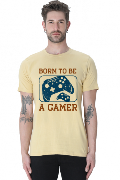 Men's "Born To Be A Gamer" Graphic T-shirt