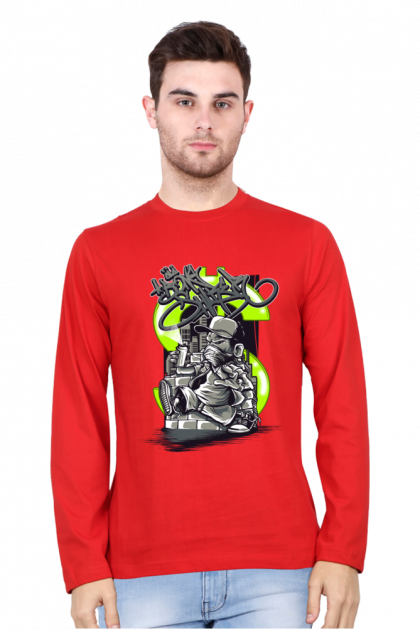Men's Street Art Graphic T-shirt