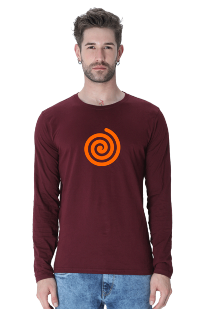 Men's Full Sleeve Dreamcast Logo Graphic T-shirt