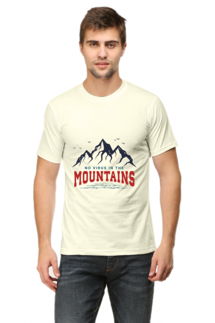 Men's "No Virus In The Mountains" Graphic T-shirt